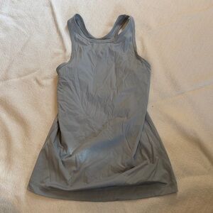 Gottex Light Gray Scoop Neck Tank Top